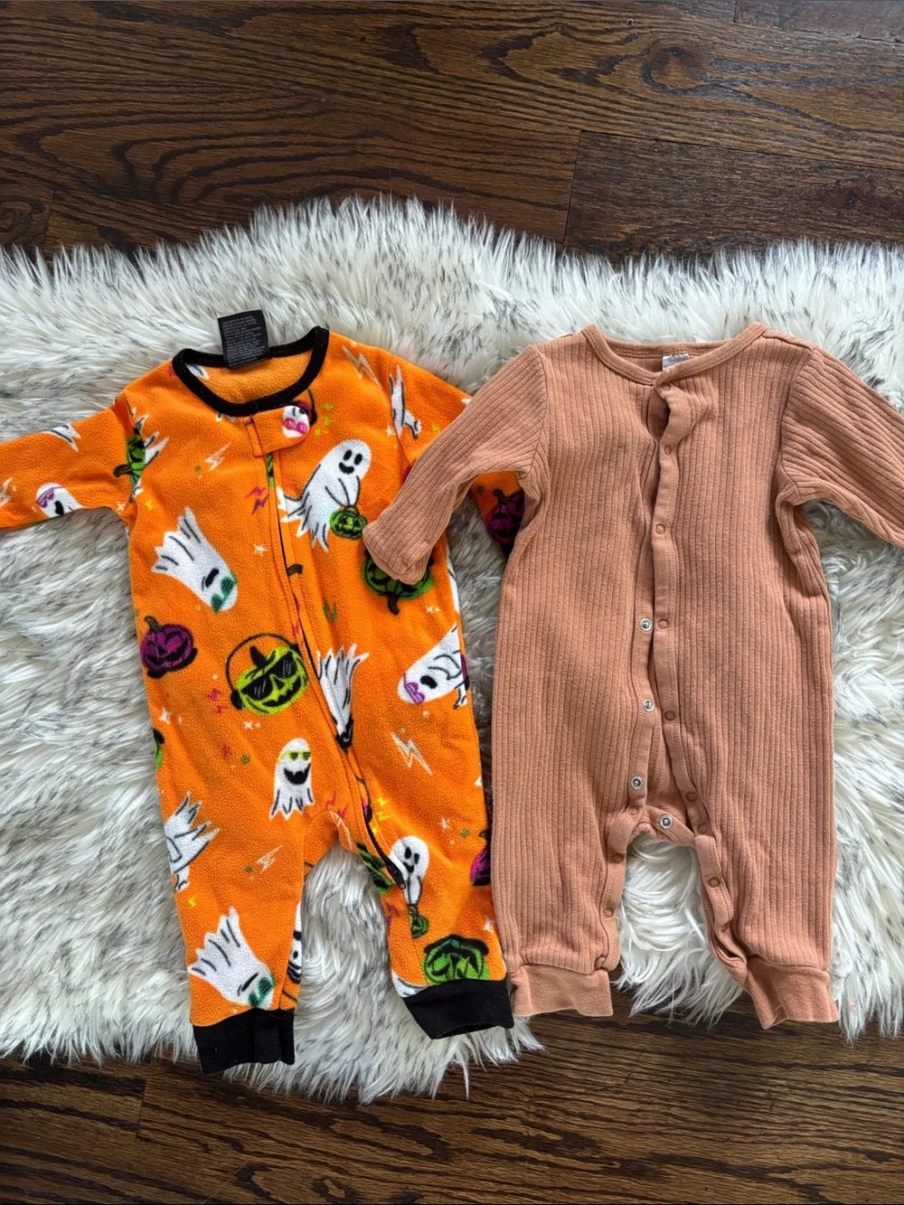 3-6M 8 Baby Boy Footie Bodysuit Bundle
